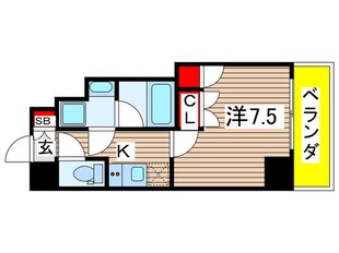 ガリシア森下Ⅴ（903）の物件間取画像